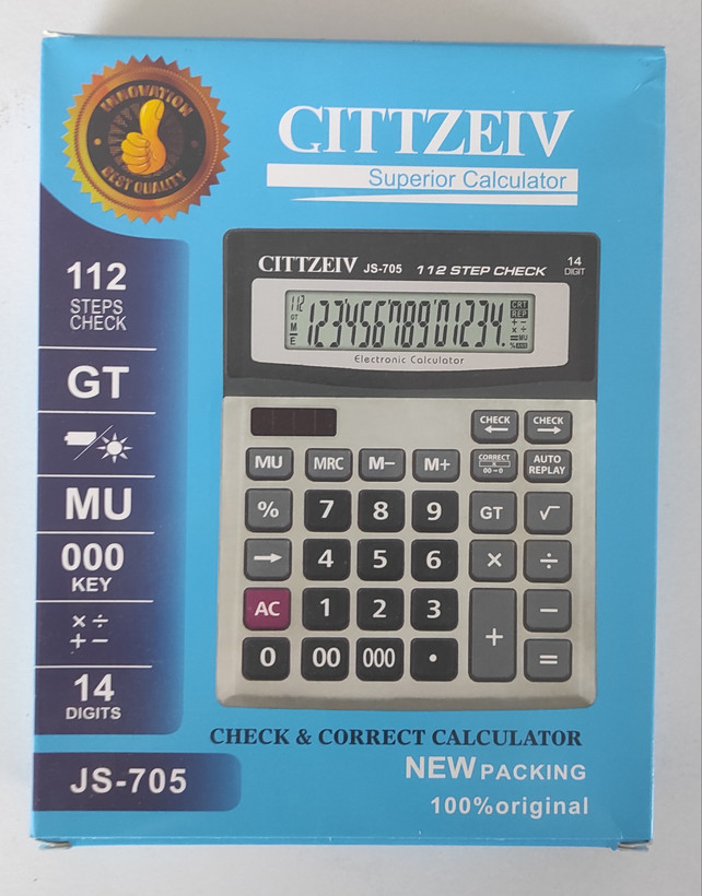 ماشین حساب سیتی زیو مدل JS-705